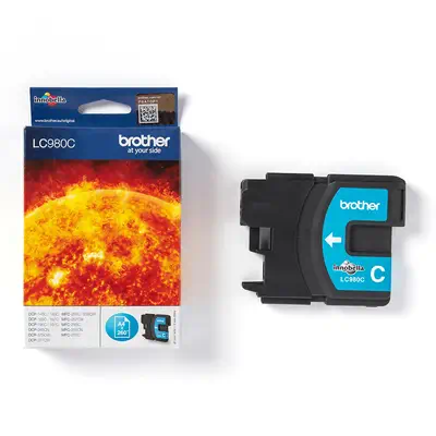 LC980C - Cartouche d'encre Brother originale – Cyan - Cartouches d'encre - visuel 3
