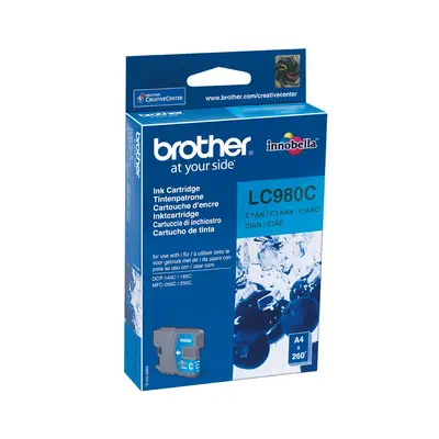 LC980C - Cartouche d'encre Brother originale – Cyan - Cartouches d'encre - visuel 5