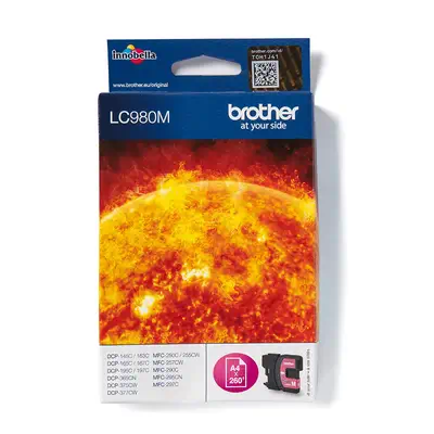LC980M - Cartouche d'encre Brother originale – Magenta - Cartouches d'encre - visuel 1