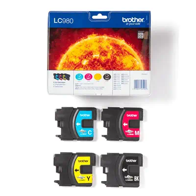LC980VALBP - Pack de cartouches d'encre Brother originales - Cartouches d'encre - visuel 3