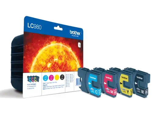 LC980VALBP - Pack de cartouches d'encre Brother originales - Cartouches d'encre - visuel 2