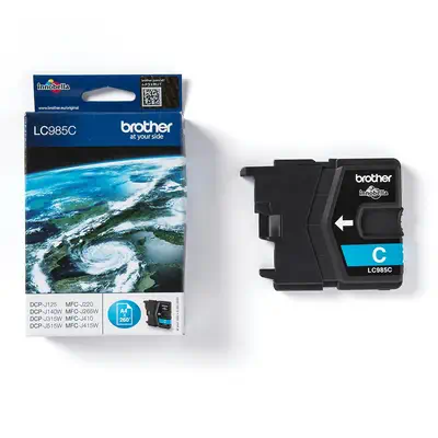 LC985C - Cartouche d'encre Brother originale – Cyan Brother - visuel 1 - hello RSE - Performances optimales