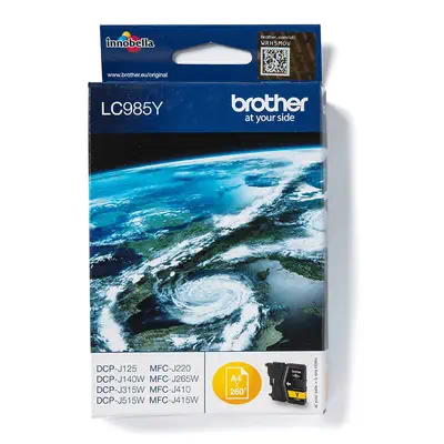 LC985Y - Cartouche d'encre Brother originale – Jaune - Cartouches d'encre - visuel 1