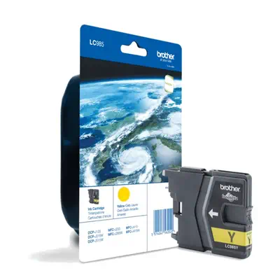 LC985Y - Cartouche d'encre Brother originale – Jaune - Toner - visuel 5