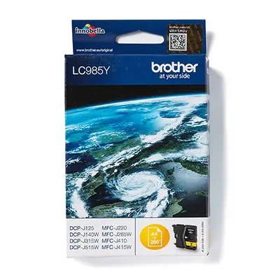 LC985Y - Cartouche d'encre Brother originale – Jaune - Toner - visuel 4