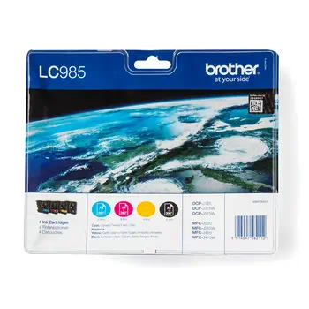 Revendeur officiel Cartouches d'encre Brother LC985VALBP