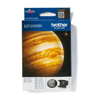 LC1240BK - Cartouche d'encre Brother originale – Noir - Cartouches d'encre - visuel 1