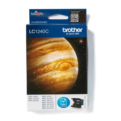 LC1240C - Cartouche d'encre Brother originale – Cyan - Cartouches d'encre - visuel 1