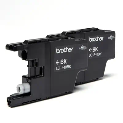 Pack de deux cartouches d'encre LC1240BKBP2 Brother originales – Noir - Cartouches d'encre - visuel 3