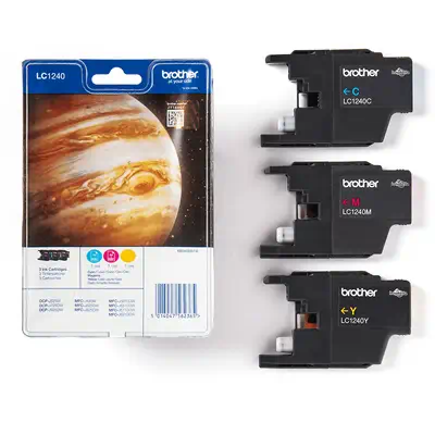 Pack de cartouches d’encre : Cyan / Magenta Brother - visuel 1 - hello RSE - Fiabilité et qualité garanties