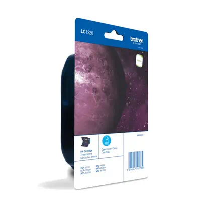 Brother LC1220CBP cartouche d'encre 1 pièce(s) Original Cyan - Cartouches d'encre - visuel 1