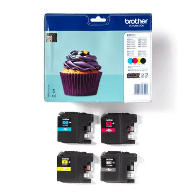 LC123VALBP - Pack de cartouches d'encre Brother originales Brother - visuel 1 - hello RSE - Performances optimales