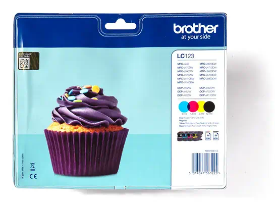 LC123VALBP - Pack de cartouches d'encre Brother originales - Cartouches d'encre - visuel 1