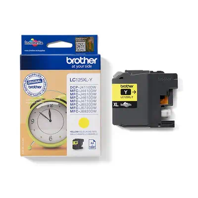Brother LC-125XLY cartouche d'encre 1 pièce(s) Original Jaune - Cartouches d'encre - visuel 4