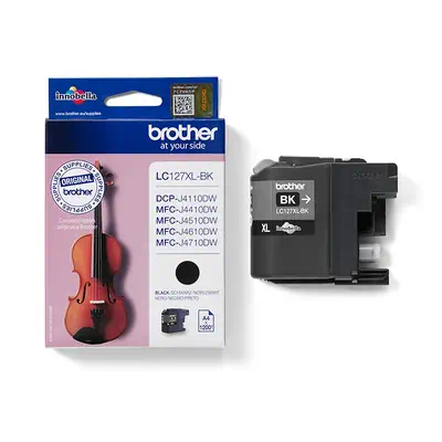 Brother LC127XLBKBP cartouche d'encre 1 pièce(s) Original Noir - Cartouches d'encre - visuel 4