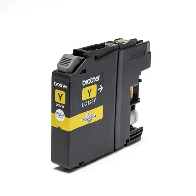 LC123Y - Cartouche d'encre Brother originale – Jaune - Cartouches d'encre - visuel 2