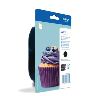 Brother LC123BKBP cartouche d'encre 1 pièce(s) Original Noir - Cartouches d'encre - visuel 2