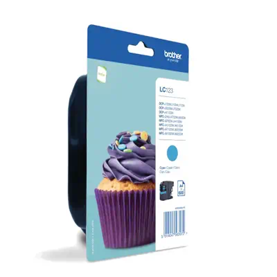 Brother LC123CBP cartouche d'encre 1 pièce(s) Original Cyan - Cartouches d'encre - visuel 2