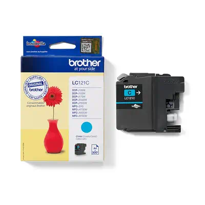 LC121C - Cartouche d'encre Brother originale – Cyan - Cartouches d'encre - visuel 3