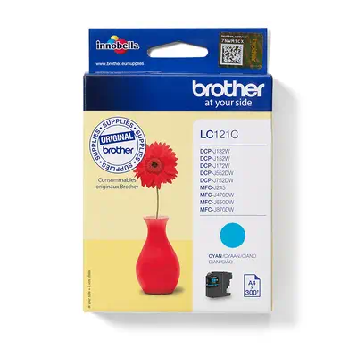 LC121C - Cartouche d'encre Brother originale – Cyan - Cartouches d'encre - visuel 1