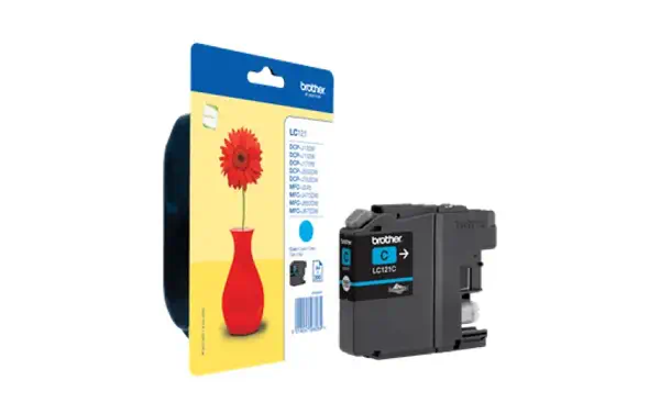 LC121C - Cartouche d'encre Brother originale – Cyan - Cartouches d'encre - visuel 4
