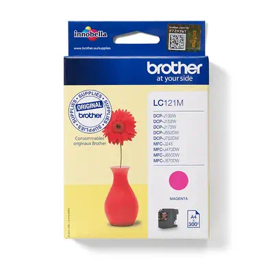 LC121M - Cartouche d'encre Brother originale – Magenta - Cartouches d'encre - visuel 1