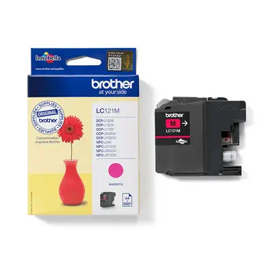 LC121M - Cartouche d'encre Brother originale – Magenta - Cartouches d'encre - visuel 3