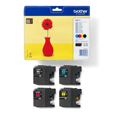 LC121VALBP - Pack de cartouches d'encre Brother originales - Cartouches d'encre - visuel 1