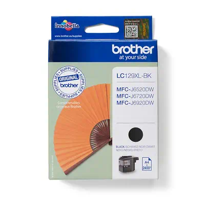Brother LC129XLBK cartouche d'encre 1 pièce(s) Original Rendement élevé (XL) Noir - Cartouches d'encre - visuel 1