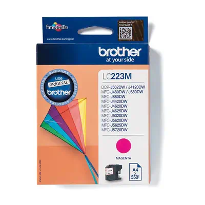 LC223M - Cartouche d'encre Brother originale – Magenta - Cartouches d'encre - visuel 1