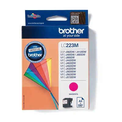 LC223M - Cartouche d'encre Brother originale – Magenta - Cartouches d'encre - visuel 1