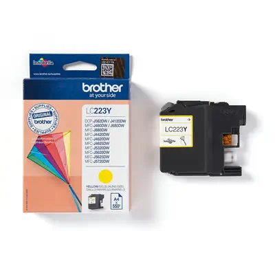 LC223Y - Cartouche d'encre Brother originale – Jaune - Cartouches d'encre - visuel 3