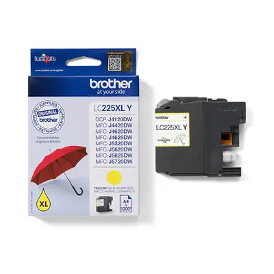 LC225XLY - Cartouche d'encre Brother originale - Jaune - Cartouches d'encre - visuel 3