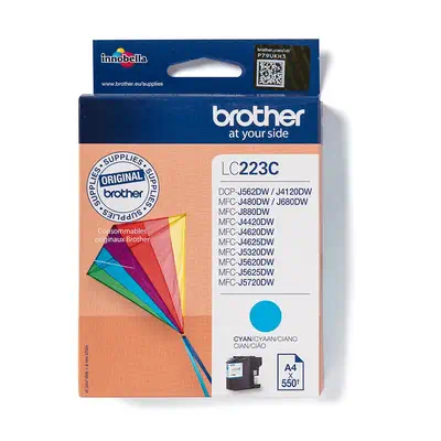 LC223C - Cartouche d'encre Brother originale – Cyan - Cartouches d'encre - visuel 2