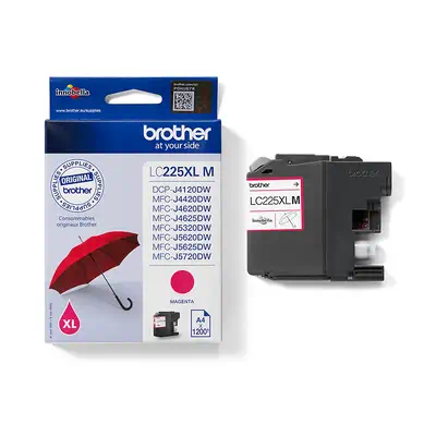 LC225XLM - Cartouche d'encre Brother originale - Magenta - Cartouches d'encre - visuel 3