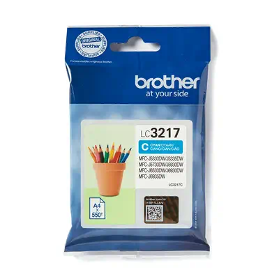 LC3217C - Cartouche d'encre Brother originale – Cyan - Cartouches d'encre - visuel 1