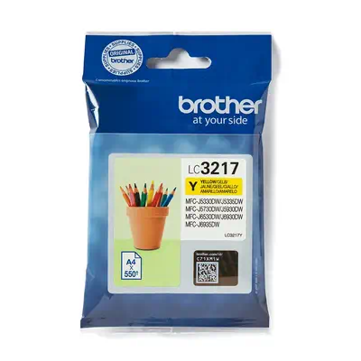 LC3217Y - Cartouche d'encre Brother originale – Jaune - Cartouches d'encre - visuel 1