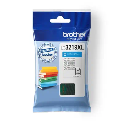 BROTHER LC-3219XLC Encre Cyan (1500 pages - Brother - Cartouches d'encre - visuel 1