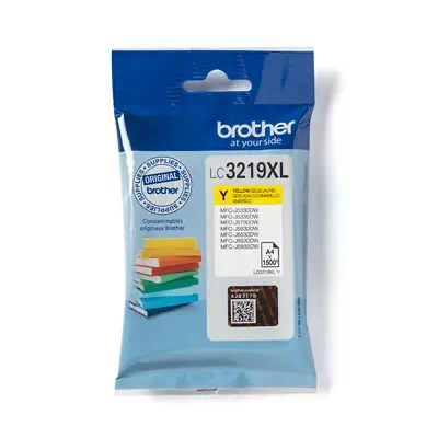 LC3219XLY - Cartouche d'encre Brother originale – Jaune - Cartouches d'encre - visuel 1