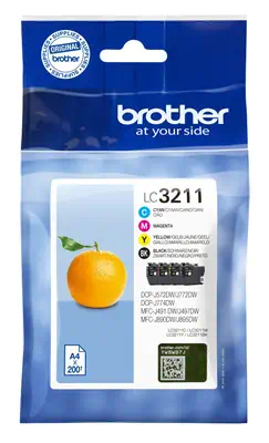 LC3211VAL - Pack de cartouches d'encre originales Brother - Cartouches d'encre - visuel 3