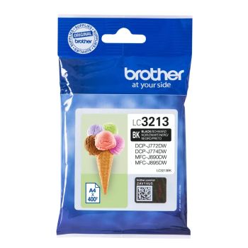 Achat BROTHER LC3213BK High capacity 400-page black ink cartridge au meilleur prix