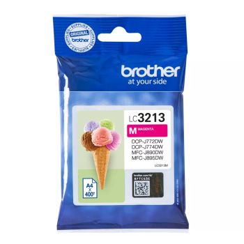 Achat BROTHER LC3213M 400-page high-capacity magenta ink cartridge au meilleur prix