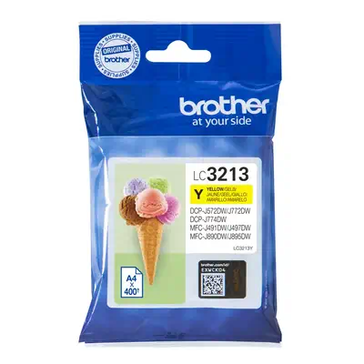Brother LC3213Y - Cartouche d'encre originale - jaune - Cartouches d'encre - visuel 1