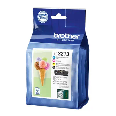 LC3213VAL - Cartouches d'encre originales Brother - noir, cyan, magenta, jaune - visuel 2