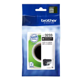 Vente Cartouches d'encre BROTHER LC-3233BK Black Ink 3000 pages sur hello RSE