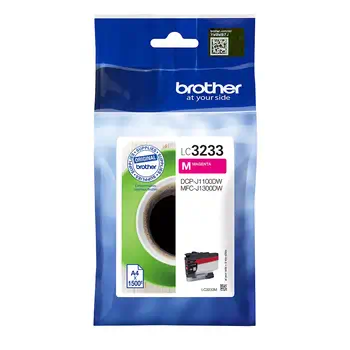 Achat BROTHER LC-3233M Magenta Ink 1500 pages au meilleur prix