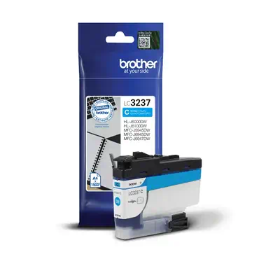 LC3237C - Cartouche d'encre Brother originale – Cyan - Cartouches d'encre - visuel 2
