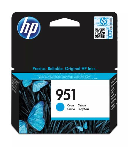 Achat Cartouches d'encre HP 951 Cyan Officejet Ink Cartridge sur hello RSE