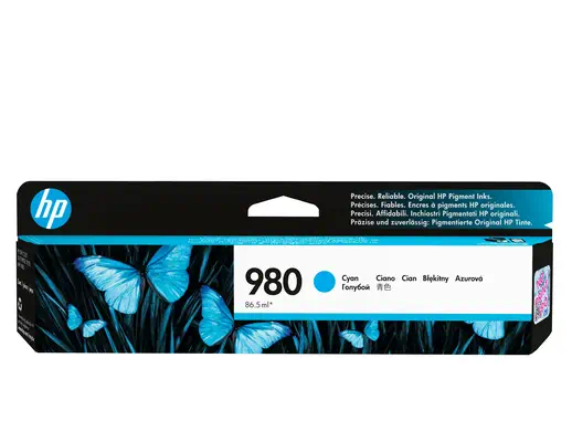 HP 980 Cartouche d'encre cyan authentique - Cartouches d'encre - visuel 10