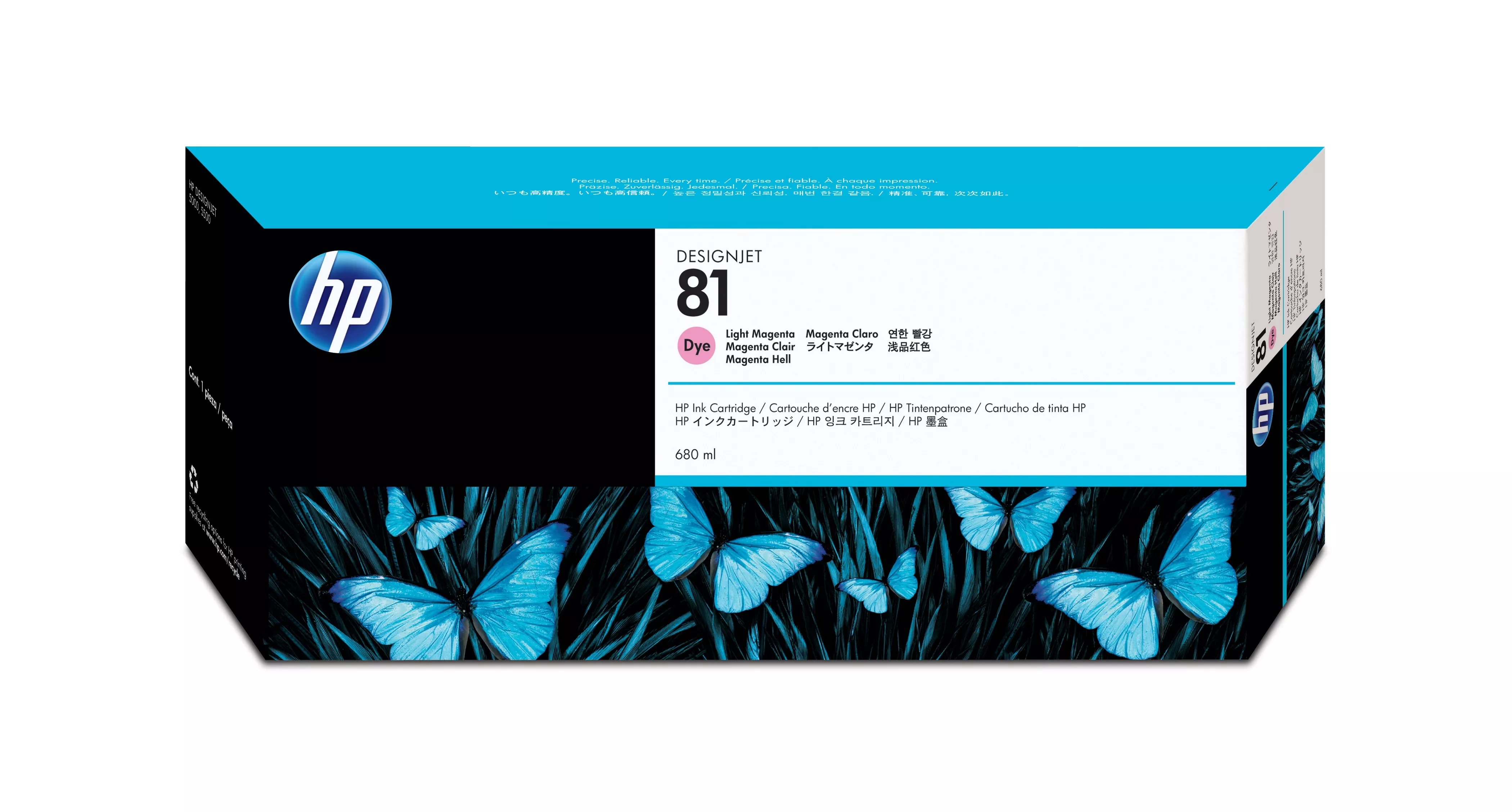 Vente HP 81 original dye Ink cartridge C4935A light HP au meilleur prix - visuel 2